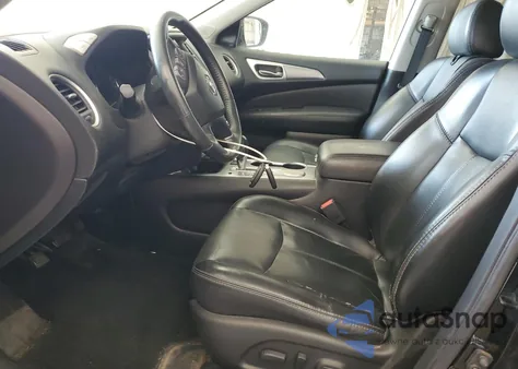 2017 Nissan Pathfinder S из США, поврежденный, VIN 5N1DR2MN8HC604037